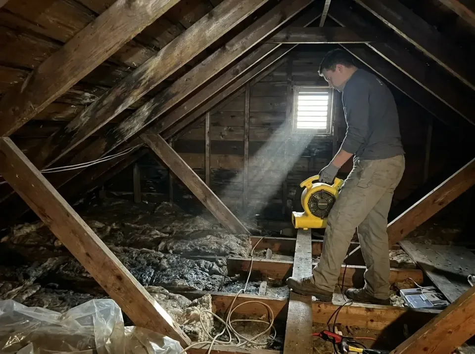 attic-water-damage-drying-proc-007 — frequently asked questions, Emergency Water Extraction & 24/7 Flood Response in Weatogu…